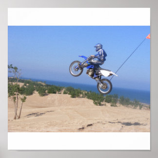 big air dirt bike poster