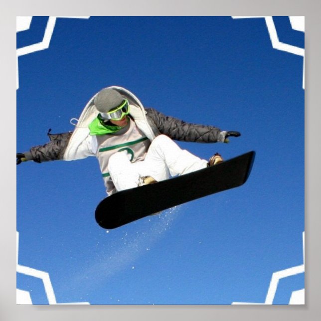 Big Air Snowboarding POster (Front)