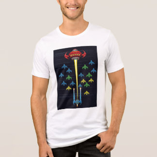 Big Aliens Ship T-Shirt Tri-Blend Shirt