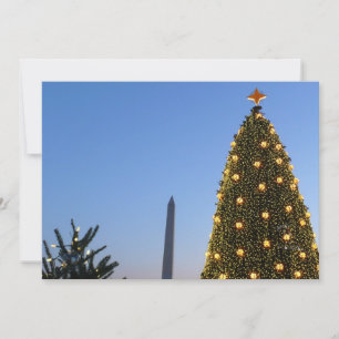 Big and Little Christmas Trees II Holiday in DC Card