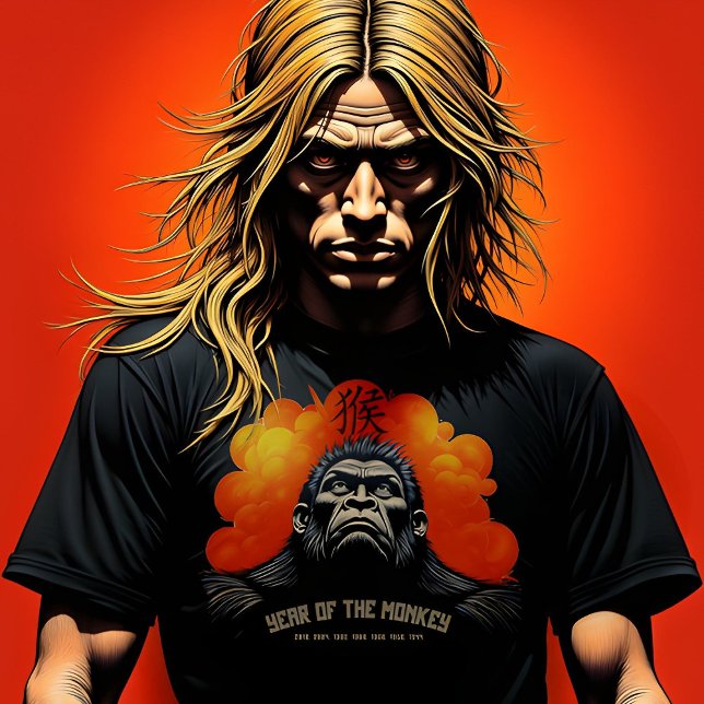 Big Ape Year of the Monkey T-Shirt (Creator Uploaded)