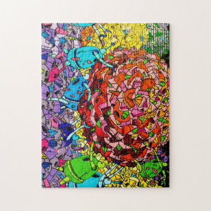 Big Apple Greeter - NYC graffiti puzzle