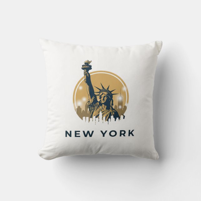Big Apple Icon Cushion (Front)