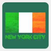 Big Apple, Irish Roots - Ireland Flag NYC