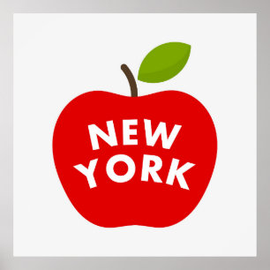 Big apple, New York Poster