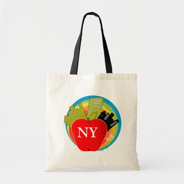 Big Apple - New York Tote Bag (Front)