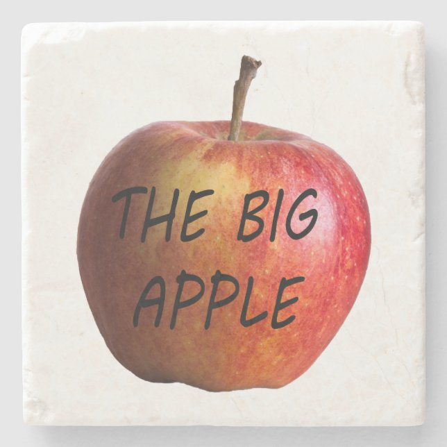 Big Apple Stone Coaster (Front)