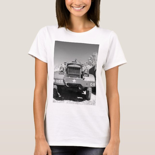 Big Army Truck T-Shirt (Front)