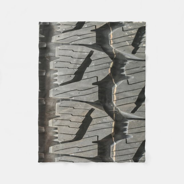 Big Automotive Car old tires Black Road trips  Fleece Blanket (Front)