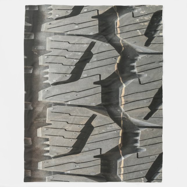 Big Automotive Car old tires Black Road trips  Fleece Blanket (Front)
