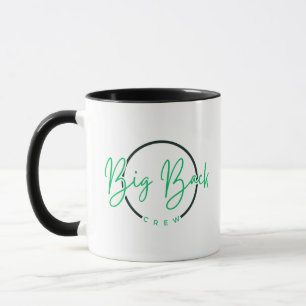 Big Back Crew Coffee Mug (Green Font)