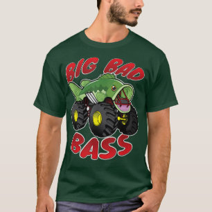 Big Bad Bass Truck Funny T-Shirt