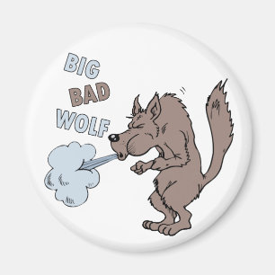 Big Bad Wolf Magnet