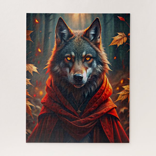 Big Bad Wolf Puzzle (Vertical)
