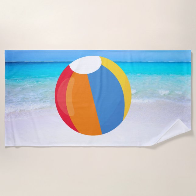 Big Ball Beach Towel (Front)