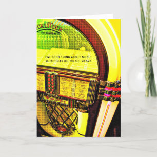 BIG BAND ERA Greeting Card