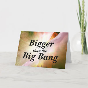 Big Bang Birthday Card
