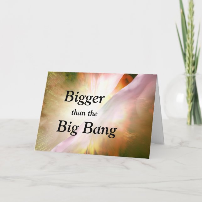 Big Bang graduation card (Front)