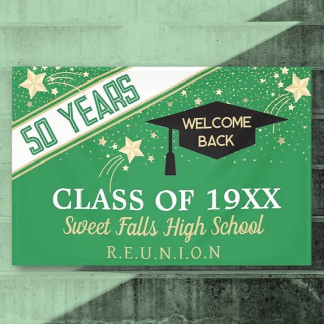 Big Banner! 50-year class reunion Banner (Creator Uploaded)