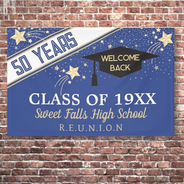 Big Banner! 50-year class reunion Banner (Creator Uploaded)