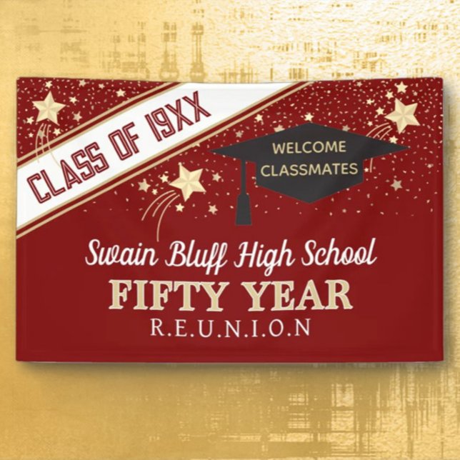 Big Banner! 50th class reunion banner (Creator Uploaded)