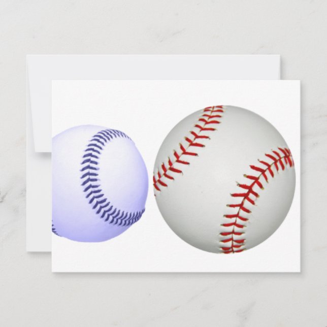 Big Baseball Smaller Blue Ball (Front)