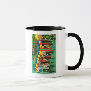 Big Basin, California - Large Letter Scenes Mug
