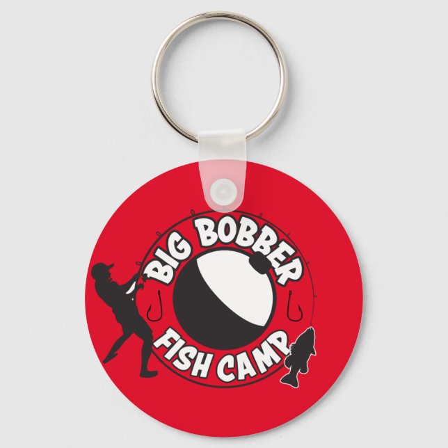 Big Bass Bobber Keychain (Front)