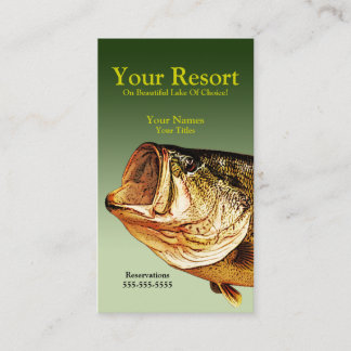 Big Bass Business Card