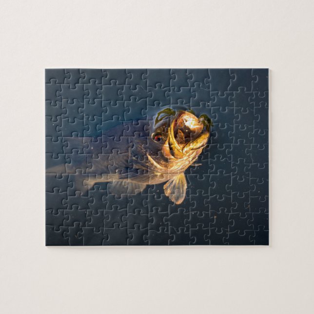 Big Bass Jigsaw Puzzle (Horizontal)