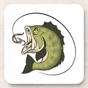 Big Bass Mouth Coaster