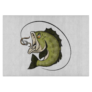 Big Bass Mouth Cutting Board
