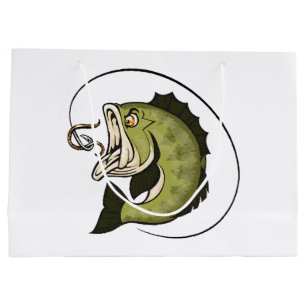 Big Bass Mouth Large Gift Bag