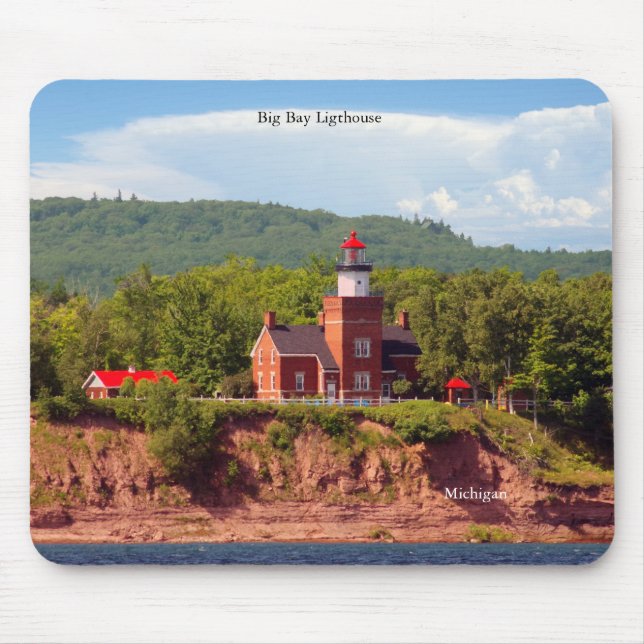 Big Bay Lighthouse from water mouse pad (Front)