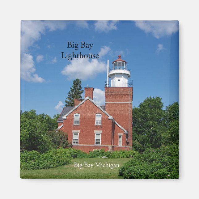 Big Bay Lighthouse magnet (Front)