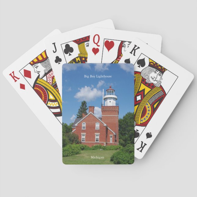 Big Bay Lighthouse playing cards (Back)