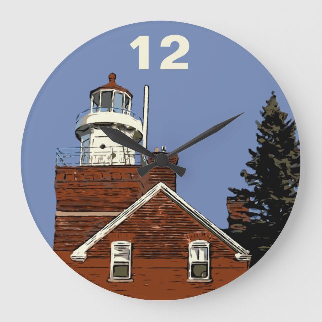 BIG BAY POINT LARGE CLOCK (Front)