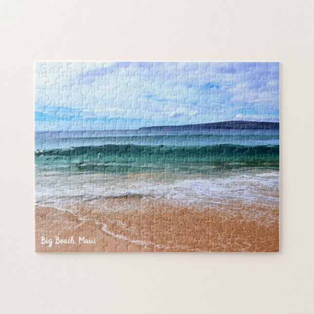 Big Beach Makena Maui Hawaii Jigsaw Puzzle (Horizontal)