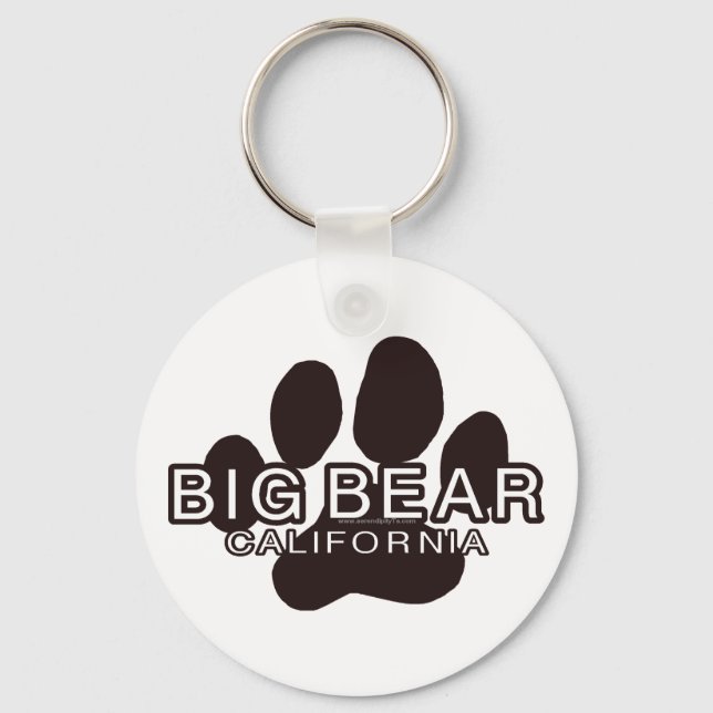 Big Bear California Key Ring (Front)
