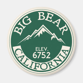 Big Bear California Magnet