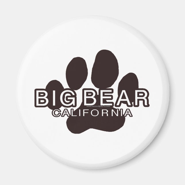 Big Bear California Magnet (Front)