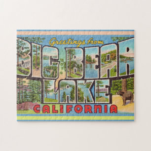 Big Bear Lake California 11x14 Jigsaw Puzzle