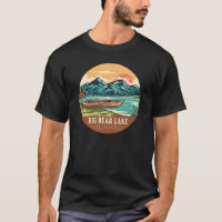 Big Bear Lake California Boating Fishing Emblem