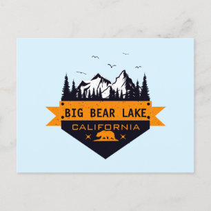 Big Bear Lake California - Custom Name  Postcard