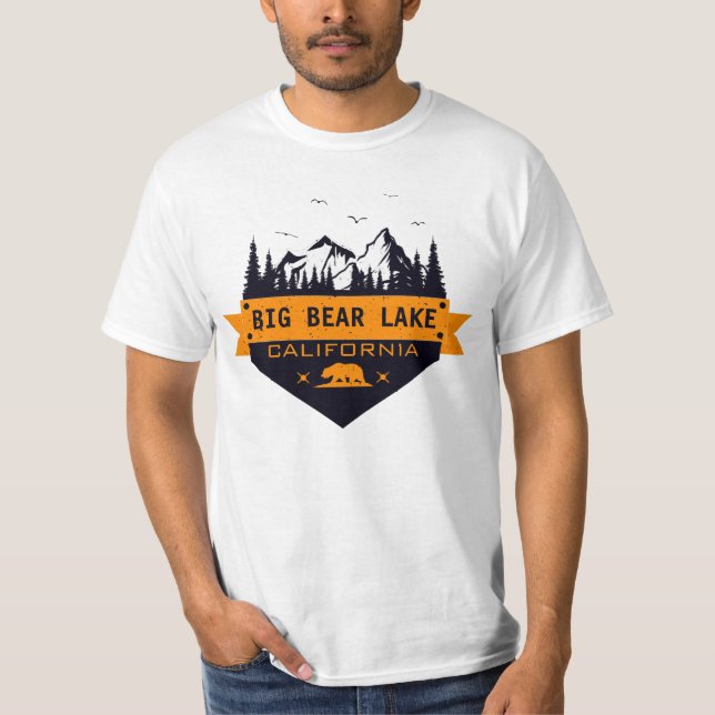 Big Bear Lake California - Custom Name T-Shirt (Front)
