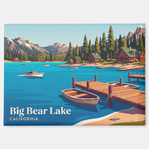 Big Bear Lake California Magnet