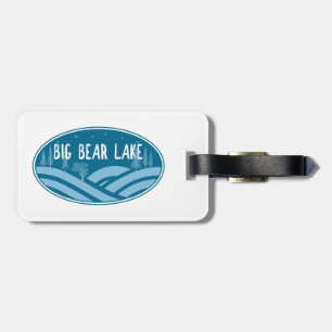 Big Bear Lake California Outdoors Luggage Tag