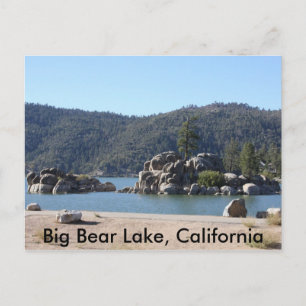 Big Bear Lake, California Postcard