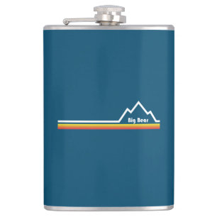 Big Bear Mountain Resort, California Hip Flask