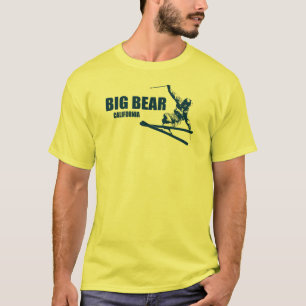 Big Bear Mountain Resort California Skier T-Shirt